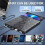 External CD/DVD Drive Player 8 in 1 USB 3.0 CD/DVD-ROM +/-RW CD Burner for Laptop Desktop ,Windows 11/10/8/7 Linux 1