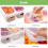 Portable Fruit Tray with Compartments, Clear Snack Organizer for Picnics & Kitchen Storage, Includes Lid & Handle 4