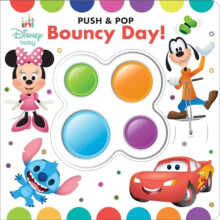 Disney Baby Jump Pounce Bounce Push amp Pop by P I Kids Hardcover Book