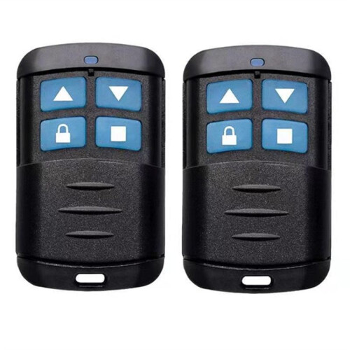 New 433Mhz Cloning Duplicator Key Garage Gate Door Opener Remote Control Clone Learning Code Cloning Code 2pcs