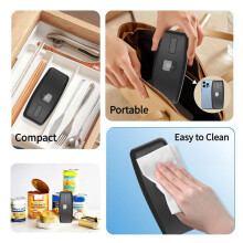 Electric Can Opener - One-Touch Hands-Free Automatic Can Opener for Works All Can Types, Food-Safe Kitchen Gadgets