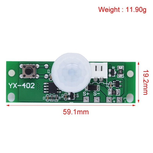 3.7V Solar Lamp Board Control Sensor Night Light Module Infrared Human Body Induction Solar Circuit Board 2