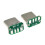 10PCS USB 3.1 Type C Vertical Patch Board 16pin 4 Welding Wire Data Band PCB USB Board Male  16P Usb C Connector 6