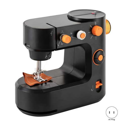 Leather Sewing Machine, Sewing Machine for Beginners, Leather Stitching Machine Kids Sewing Machine US Plug 1
