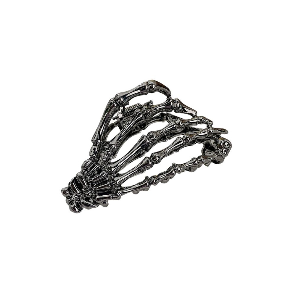 Hair Clip with Skull Design for Women'S Hair Styling, Medium Metal Hair Claw Clips, Halloween Hair Accessories