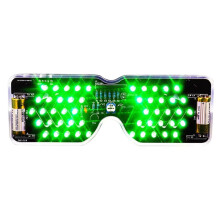Oefenset voor Het Solderen van Lichtgevende Brillen, Geluidsgeactiveerde LED-Bril, Doe-Het-Zelf-Elektronicaset voor Schoolproject, B