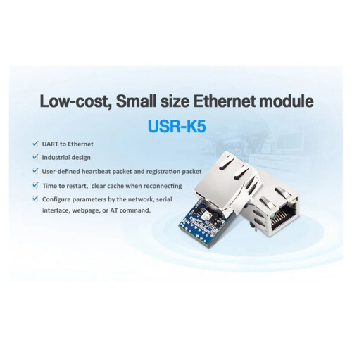 New TTL UART to Ethernet Modules Serial to Ethernet Converter Modules USR-K5 IOT Device Replace USR- 1