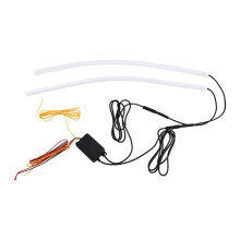 Car Led Strip Lights Sequential DRL Daytime Running Lights with Turn Signal with App Control 45CM