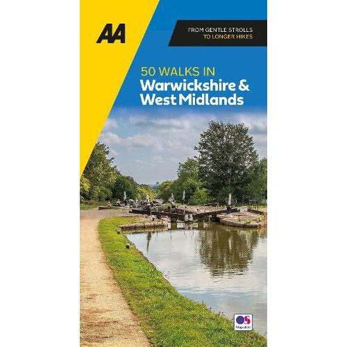 AA 50 Walks in Warwickshire Paperback Book