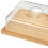 Butter Holder Tray with Lid Convenient Butter Storage Dish Butters Container for Countertop Practical Kitchen Tool 5