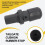 For   2009-2014 Car Rear Boot Tailgate Cushion Rubber Stop Adjustable Buffer Block 1K8827761D 6