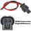 Sensor de Temperatura Ambiente 13583411 com Chicote de Conexão Compatível com para , para Chevy, para  e para  de 2014 A 2021 5