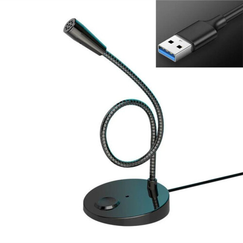 USB-Microfoon Spraakluidsprekers Bedrade Desktopmicrofoons voor Pc Computer Laptop Notebook Luidspreker 2
