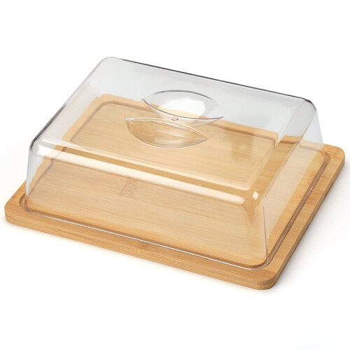 Butter Holder Tray with Lid Convenient Butter Storage Dish Butters Container for Countertop Practical Kitchen Tool 2