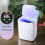 18L Trash Can Sensor Trash Bin with Display Type-C Recharging Automatic Wastebin Kitchen Toilet Wastebasket 2