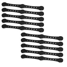 Lot de 10 Aimants pour Friteuse à Air Chaud, Papier Sulfurisé en Silicone - 12 cm de Long, Fixation pour Accessoires de Friteuse à Air Chaud