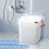 18L Trash Can Sensor Trash Bin with Display Type-C Recharging Automatic Wastebin Kitchen Toilet Wastebasket 4