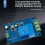 Proximity  Single-Channel 30A Relay Module, Sensor , Unlock with Phone Approach, 5-32V Input 7
