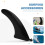 Quilha para Prancha de Stand- Paddle de 10 Polegadas com Parafuso Central, para Pranchas de Surfe e Pranchas de Stand- Paddle, Acessórios de Surfe 6