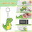 186 Shrinky-Dink Sheets Kit, Shrinky Sheets Keychain Kit 25 Sheets Shrinky Plastic Paper, Tassels,for  Marking 5