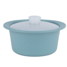 Silicone Microwave Steamer Pot with Handle & Lid-Grade Steamer Bowl, Heat-Resistant Cooker , Dishwasher Safe