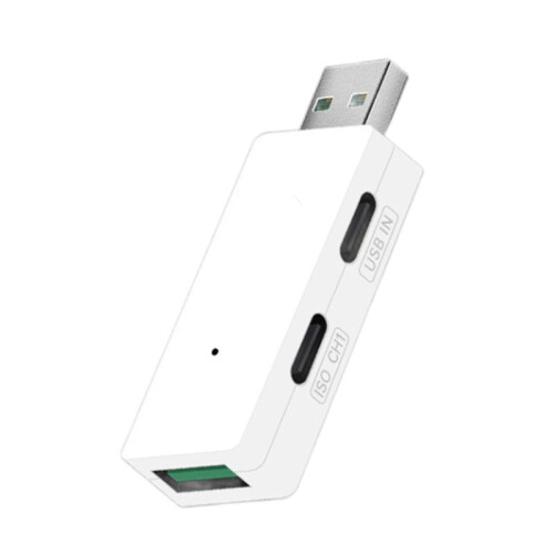 Industrial USB 2.0 Hub Isolator Port 3 480Mbps Data Transfer Auto Detect R2LB Professional