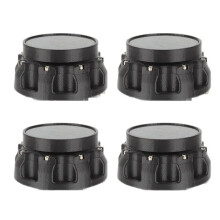 4 peças de almofadas antiderrapantes universais para impressora 3D, resistentes ao desgaste e com melhor absorção de choque