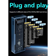40 Gbps USB4 M.2 NVME SSD-Behuizing met Koelventilator PCIe4.0 NVME-Behuizing M.2 SSD-Behuizing Compatibel met 3/4/5