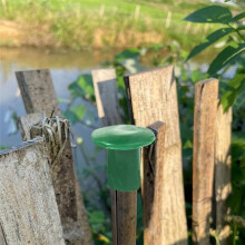 48pcs Garden Cane Caps Safety Toppers Bamboo Stick Eye Protector End Caps for Garden Farm Plant Support Stick