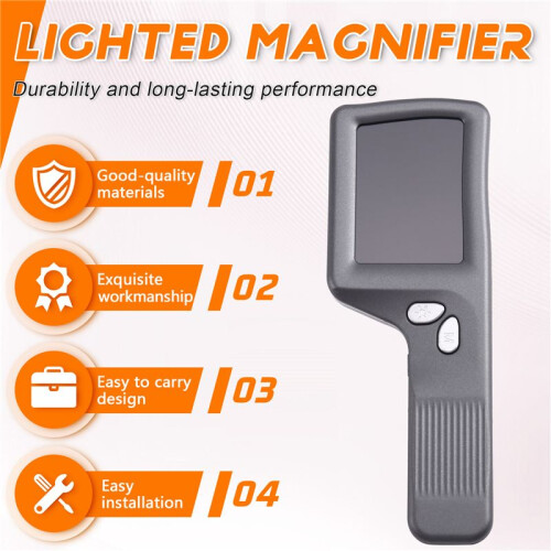 Microscope Handheld Magnifying Digital Microscope for Educational Science Portable Jewelers Loupe with Screen Magnifier 1