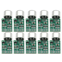 10 Sztuk Miniaturowego Modułu Wzmacniacza Audio Mikrofonu, Płytka Drukowana Głośnika, 2,5-9 V, Akcesoria Mikrofonowe