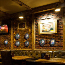 12 Pieces Vinyl Records Decor 12 Inch Fake Vinyl Records Plain Record Decorations for Wall Aesthetic Home Studio Room