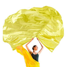 2 Set 55" Worship Flags for Dance Praise Dance Flags with Scalable Rods for Church Practice Performance