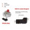 NEW 2 Keys 2.4G   Keyboard with RGB Light Hot-Swappable Copy Paste Wireless Macropad Gaming Keypad White 10