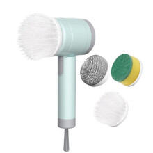Shower Scrubber Cordless Power Cleaning Brush Bathroom Scrubber Tool Scrub Supplies for Kitchen Tile Car Tub Floor