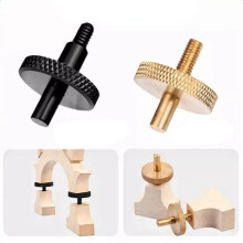2pcs Adjustable Cello Bridge Screws Double Bass Bridge Screw Cello Bridges Replacement Accessory Part Gold