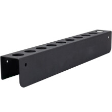 Car Detailing Brush Holder, 10 Holes Wall Mounted Metal Detailing Brush Storage Rack Organizer for Garage Workshop Home