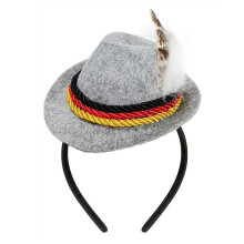 Oktoberfest Headband Hat Beer Festival Piece Retro Decoration Headbands Hat for Adults Oktoberfest Halloween