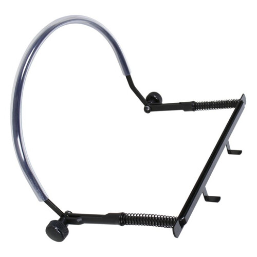 For Harmonica Holder Harmonica Stand 10 Hole 24 Hole Blues Harmonica Stand Adjustable Harmonica Stand Black 1