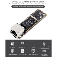 Placa de Desarrollo Ethernet ESP32-S3 ETH con Interfaz USB Tipo C Inalámbrica Wi-Fi y  de Doble Núcleo ESP32-S3-ETH