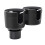 Car Cup Holder Insert Adjustable Base Cup Holder Multifunctional Double Cup Holder Detachable Drinks Holder 2