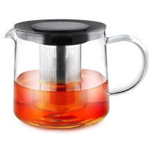 Glazen Theepot met Infuser - 1500 Ml Theeketelbestendige Theepot voor Bloeiende Thee, Losse Premium Theemaker, Koffiepot