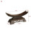 Stand Solid Wood Display Samurai Holder Stand Home Decor  19x5.5x10CM 7
