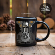Novel Engine Ceramic Coffee Mug Cup Water Cup Car for Motorcycle Festival Gifts