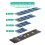 Upgrade Version 180 Degree NGFF M.2 M-Key NVME SSD Extension Cable(Length:20cm) 4