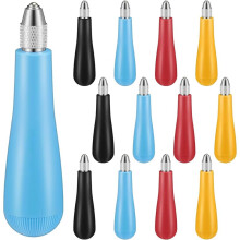 12 Pack Linoleum Cutter Handles,  Linocut Tools Linoleum Blocks Handles for Printmaking Carving Tools