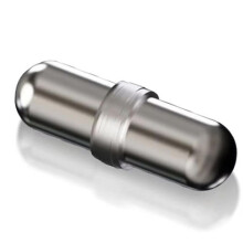Barre D'Agitation Magnétique en Acier Inoxydable, Adaptée Aux Tasses à Agitation Automatique, 1 Pièce