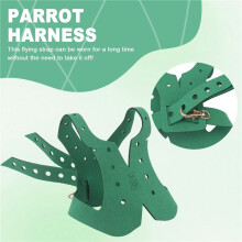 Harnais et Laisse pour Perroquet, , Anti-Morsure, Sangles de Traction, Dressage D'Oiseaux, Transport Extérieur, Réglable, Oiseau A