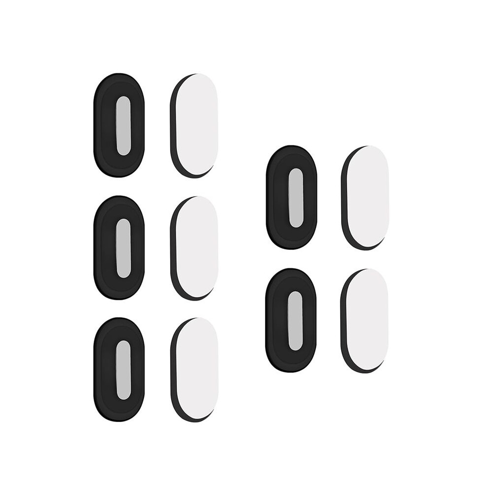 Photos - Remote control 5 Pack Magnetic  Holder Wall Mount, No Drill Self-Adhesive Silicone  Organizer for Home