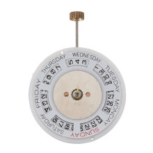 2813 8205 Automatic Movement Watch Double Calendar Day Date Accuracy Direct Replace for Mechanical Watch Movement Repair